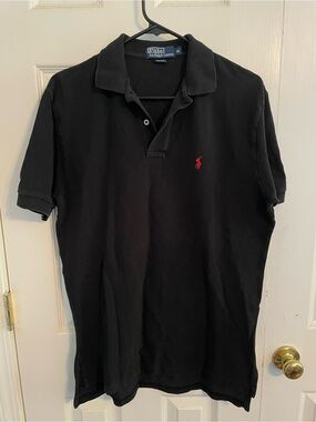 NC State University Ralph Lauren Black Polo